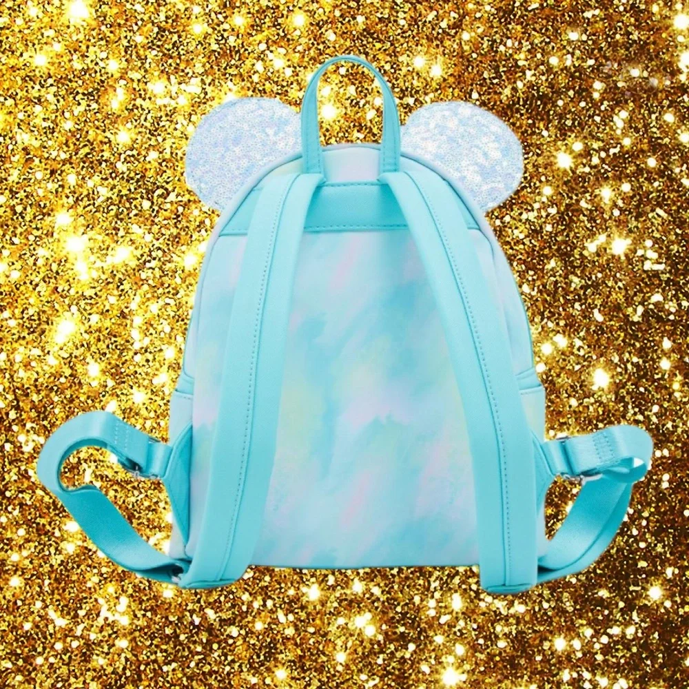 Loungefly Disney Minnie Mouse Sequin Bow Mini Backpack